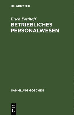 bokomslag Betriebliches Personalwesen