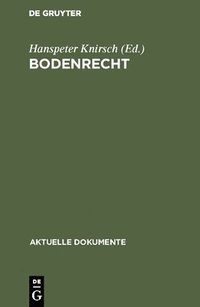 bokomslag Bodenrecht