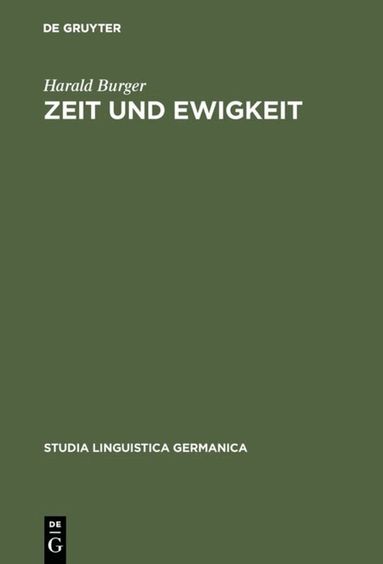 Harald Burger - Zeit und Ewigkeit, Inbunden