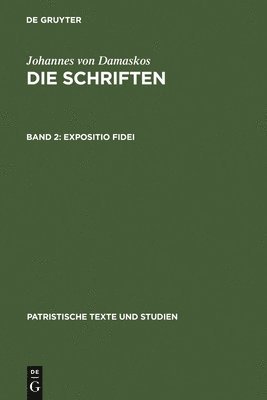 Bonifatius Kotter, Bonifatius Kotter - Expositio fidei, Inbunden