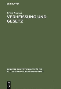 bokomslag Verheißung und Gesetz