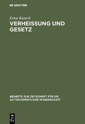 bokomslag Verheiung und Gesetz