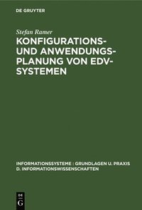 bokomslag Konfigurations- und Anwendungsplanung von EDV-Systemen