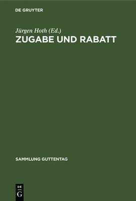 Zugabe und Rabatt 1