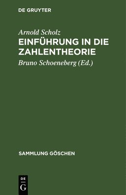 Einfhrung in die Zahlentheorie 1