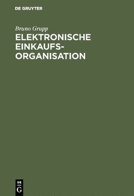 bokomslag Elektronische Einkaufsorganisation