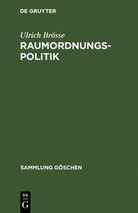 bokomslag Raumordnungspolitik