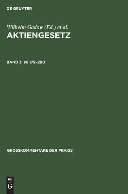 Heinz-Dieter Assmann, Klaus J Hopt, Herbert Wiedemann - §§ 179-290, Inbunden