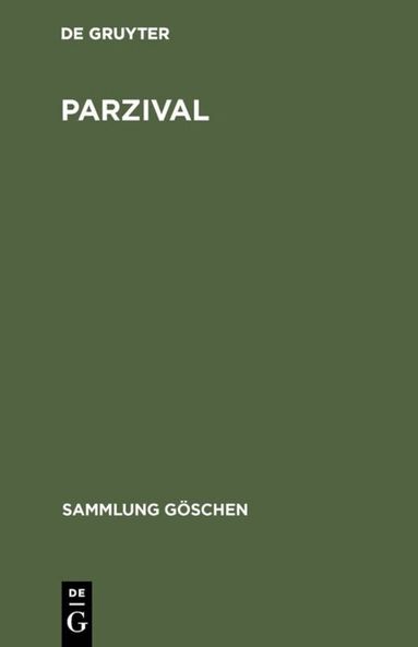 Degruyter - Parzival, Inbunden