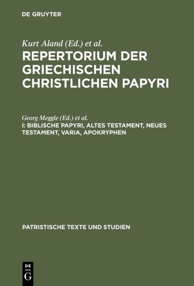 Kurt Aland, Hans-Udo Rosenbaum - Biblische Papyri, Altes Testament, Neues Testament, Varia, Apokryphen, Inbunden