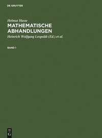 bokomslag Helmut Hasse: Mathematische Abhandlungen. 1
