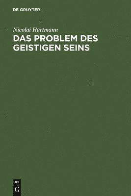 Problem des geistigen Seins
