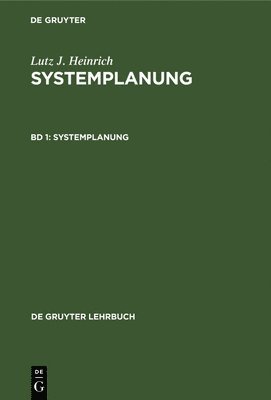Lutz J Heinrich - Systemplanung, Inbunden