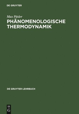 bokomslag Phnomenologische Thermodynamik