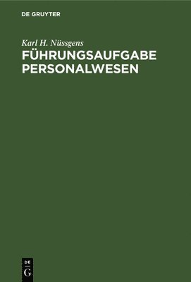 Fhrungsaufgabe Personalwesen 1