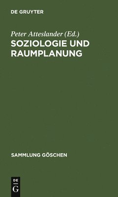 bokomslag Soziologie und Raumplanung