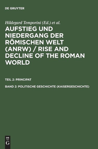 Hildegard Temporini - Politische Geschichte (Kaisergeschichte), Inbunden