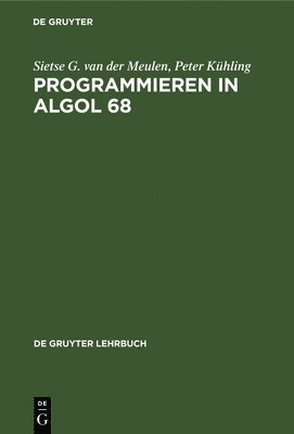 bokomslag Programmieren in ALGOL 68