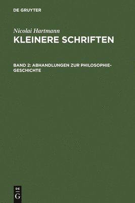 Abhandlungen Zur Philosophie-Geschichte 1