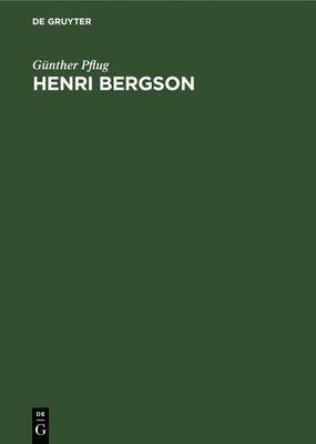 bokomslag Henri Bergson