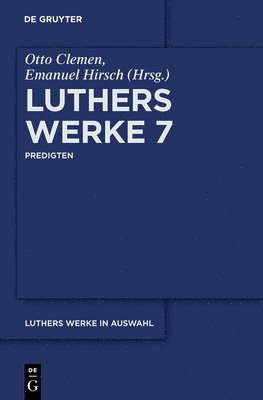 Emanuel Hirsch - Predigten, Inbunden