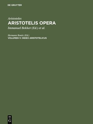 Index Aristotelicus 1