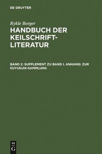 bokomslag Supplement zu Band I. Anhang: Zur Kuyunjik-Sammlung
