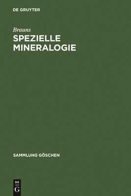 bokomslag Spezielle Mineralogie