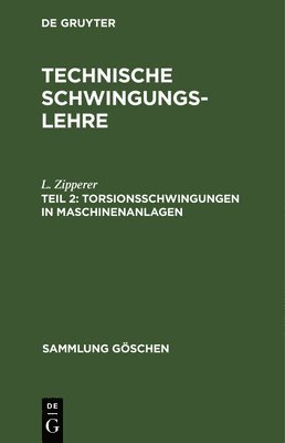 bokomslag Torsionsschwingungen in Maschinenanlagen