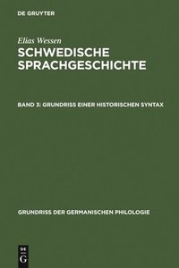 bokomslag Grundriß Einer Historischen Syntax