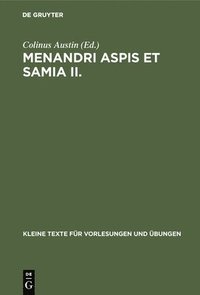 bokomslag Menandri Aspis et Samia II.