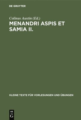 Menandri Aspis et Samia II. 1