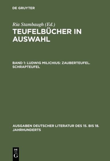 Ria Stambaugh - Ludwig Milichius: Zauberteufel. Schrapteufel, Inbunden