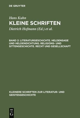 bokomslag Literaturgeschichte. Heldensage Und Heldendichtung. Religions- Und Sittengeschichte. Recht Und Gesellschaft