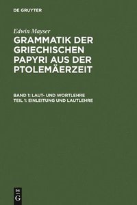 bokomslag Einleitung und Lautlehre