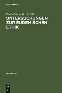 bokomslag Untersuchungen Zur Eudemischen Ethik