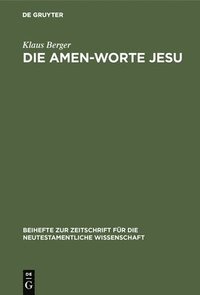 bokomslag Die Amen-Worte Jesu