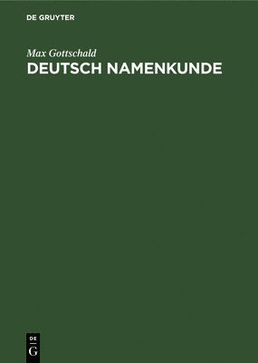 Deutsch Namenkunde 1