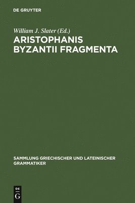 Aristophanis Byzantii Fragmenta 1