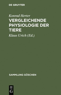 Vergleichende Physiologie der Tiere 1