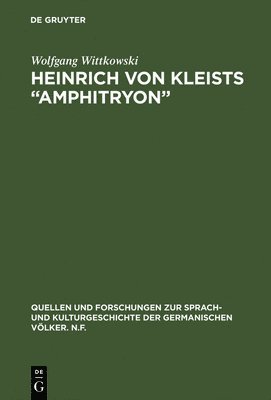 bokomslag Heinrich von Kleists Amphitryon