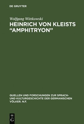 bokomslag Heinrich von Kleists "Amphitryon"
