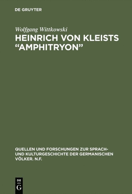 Heinrich von Kleists “Amphitryon”
