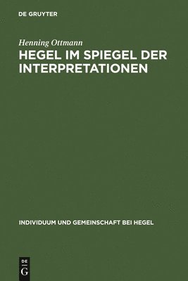 Hegel im Spiegel der Interpretationen 1