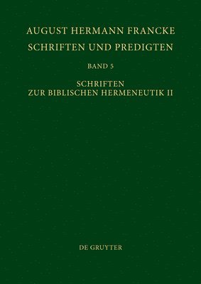 bokomslag Schriften zur Biblischen Hermeneutik II