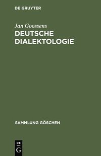 bokomslag Deutsche Dialektologie