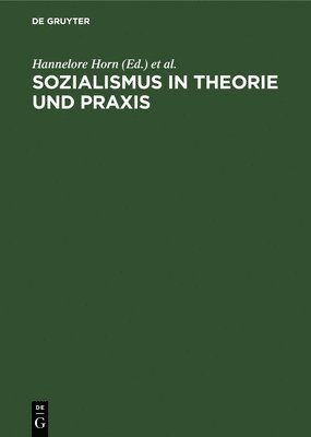 bokomslag Sozialismus in Theorie Und PRAXIS