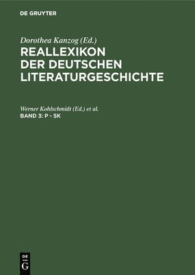 Werner Kohlschmidt, Wolfgang Mohr - P - Sk, Inbunden