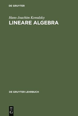 bokomslag Lineare Algebra