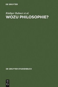 bokomslag Wozu Philosophie?